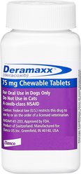 Deramaxx (deracoxib) Chewable Tablets for Dogs, 75-mg, 30 tablets