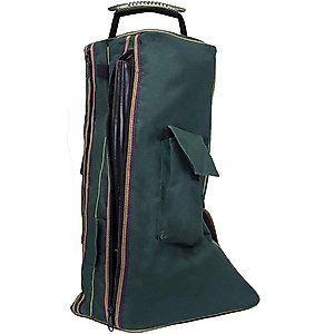 Derby Originals 600D Nylon Padded Tall English Riding Boot Carry Bag, Hunter Green