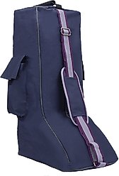 Derby Originals 600D Nylon Padded Tall English Riding Boot Carry Bag, Navy