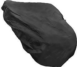 Derby Originals All-Purpose Nylon English Horse Saddle Cover with Fleece Lining, Black