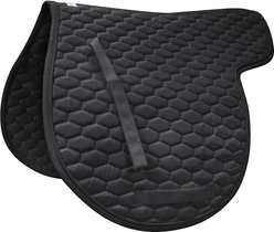 Derby Originals All-Purpose Quilted Contour English Saddle Pad, Black