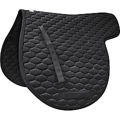 Derby Originals All-Purpose Quilted Contour English Horse Saddle Pad, Black