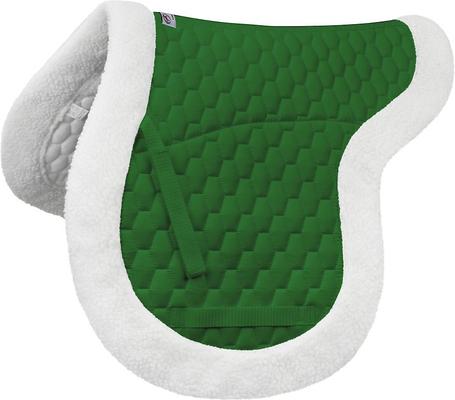 Show full view: Derby Originals AP Fleece Padded Contour English Saddle Pad, Hunter Green slide 1 of 1