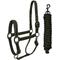 Show in main carousel: Derby Originals Blackout Breakaway Reflective Safety Horse Stable Halter & Lead, Midnight Black, Oversized/Warmblood slide 1 of 4