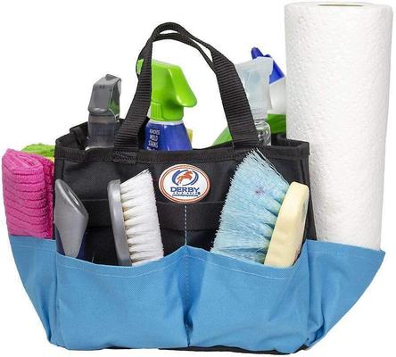 Show full view: Derby Originals Canvas Durable Nylon Horse Grooming Tote Bag, Red/Black slide 2 of 2