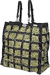 Derby Originals Easy-Feed Patented Four-Sided Slow Feed Horse Hay Bag, Black