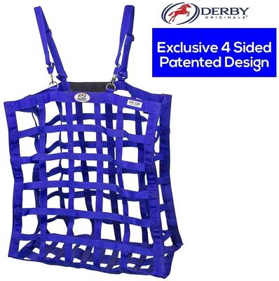 Show full view: Derby Originals Easy-Feed Patented Four-Sided Slow Feed Horse Hay Bag, Red slide 2 of 4