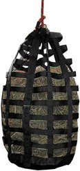 Derby Originals Go Around Slow Feed Horse Hay Bag, Black