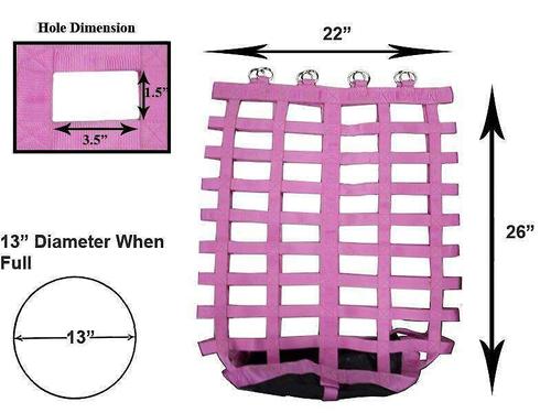 Show full view: Derby Originals Go Around Slow Feed Horse Hay Bag, Black slide 4 of 4