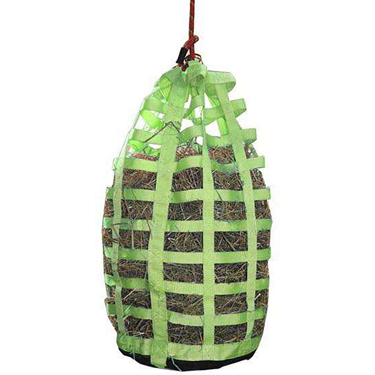 Derby Originals Go Around Slow Feed Horse Hay Bag, Lime Green