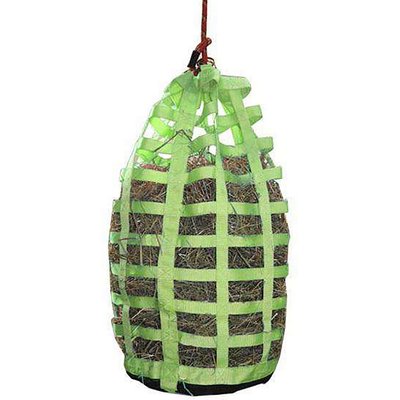 Derby Originals Derby Originals Go Around Slow Feed Horse Hay Bag, Lime Green