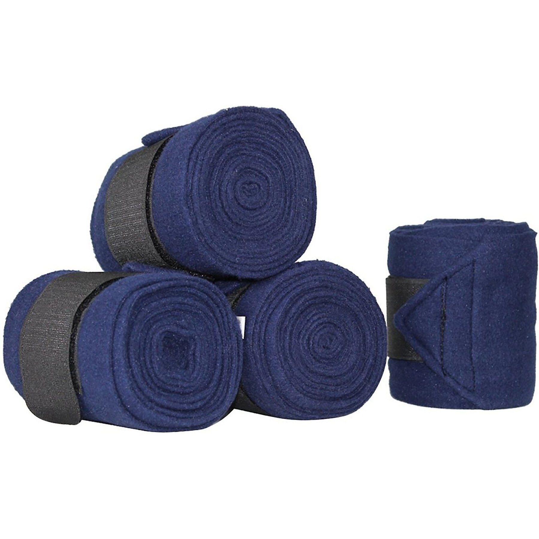 Derby Originals Horse Polo Wrap, 4 count, Navy