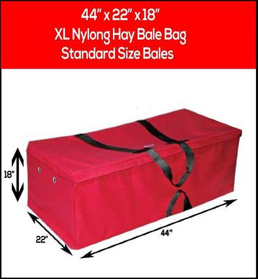 Show full view: Derby Originals Nylon Hay Bale Bag Cover, Royal Blue slide 3 of 3