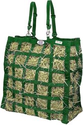 Derby Originals Paris Tack Easy Feed 4-Sided Slow Feed Horse Hay Bag, Hunter Green