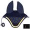 Show in main carousel: Derby Originals Paris Tack Show Crochet Horse Fly Veil & Ear Net, Navy, Full Horse slide 1 of 1