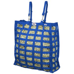 Derby Originals Paris Tack Supreme 4-Sided Slow Feed Horse Hay Bag, Royal Blue