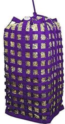 Derby Originals Paris Tack Ultimate 4-Sided Slow Feed Horse Hay Bale Bag, X-Large, Purple