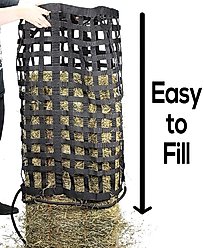 Derby Originals Paris Tack Ultimate 4-Sided Slow Feed Horse Hay Bale Bag, X-Large, Purple slide 2 of 4