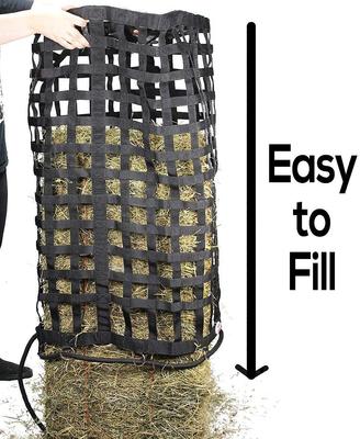 Show full view: Derby Originals Paris Tack Ultimate 4-Sided Slow Feed Horse Hay Bale Bag, X-Large, Purple slide 2 of 4