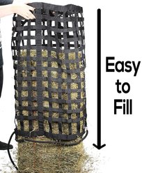 Derby Originals Paris Tack Ultimate 4-Sided Slow Feed Horse Hay Bale Bag, X-Large, Red slide 2 of 4