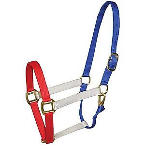 Derby Originals Patriotic Nylon Horse Halter, Full