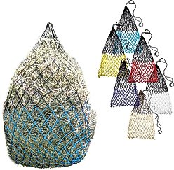 Derby Originals Superior Slow Eater Soft Mesh Horse Hay Net, Hurricane Blue/Black slide 2 of 4
