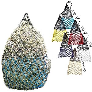 Derby Originals Superior Slow Eater Soft Mesh Horse Hay Net, Silver/Black