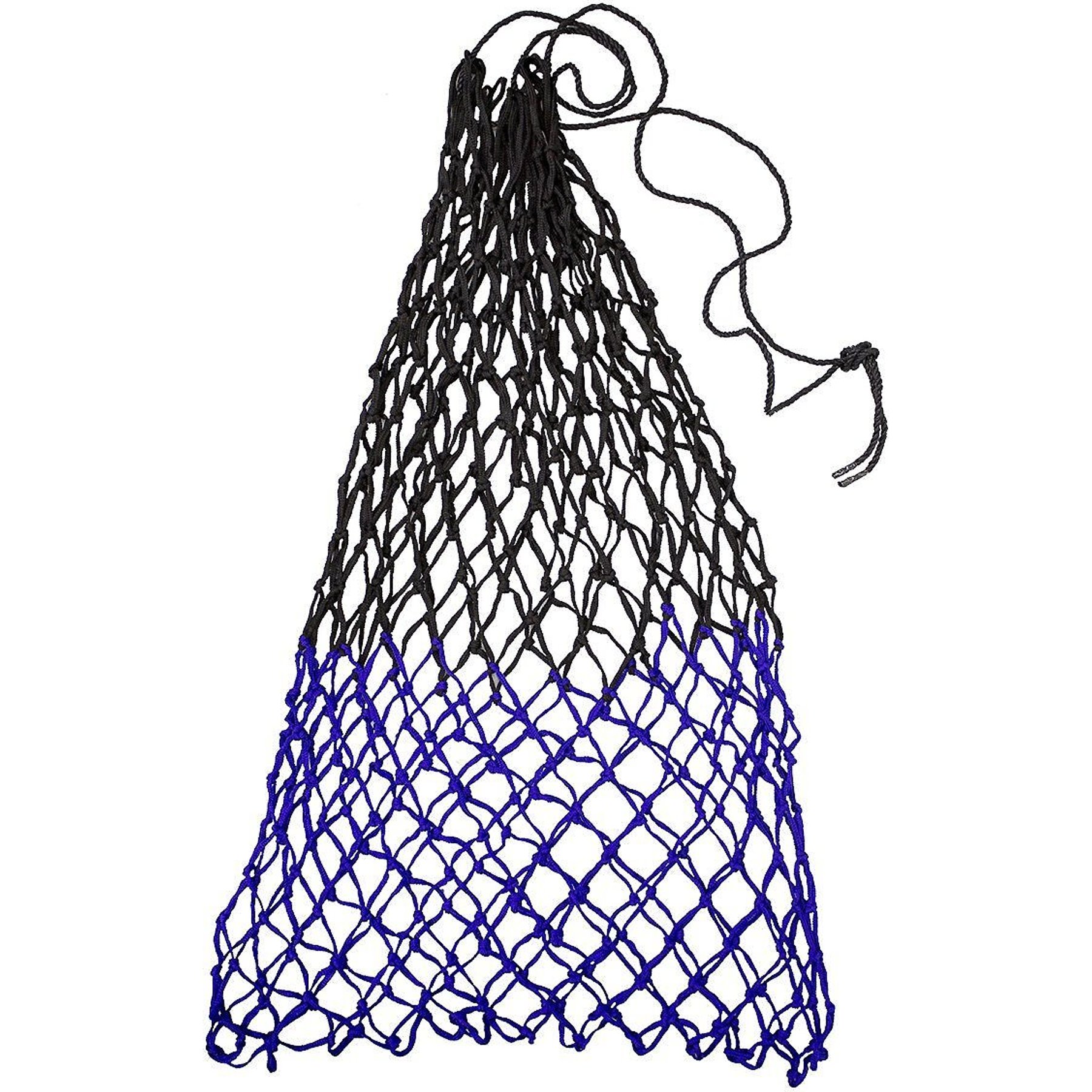 Derby Originals Superior Slow Feed Soft Mesh Poly Rope Hanging Horse Hay Net, Red/Black