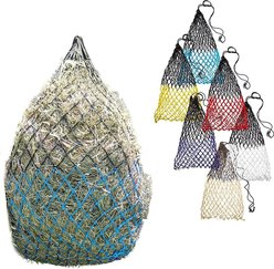 Derby Originals Superior Slow Feed Soft Mesh Poly Rope Hanging Horse Hay Net, Red/Black slide 2 of 4