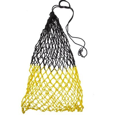 Derby Originals Derby Originals Superior Slow Feed Soft Mesh Poly Rope Hanging Horse Hay Net, Yellow/Black