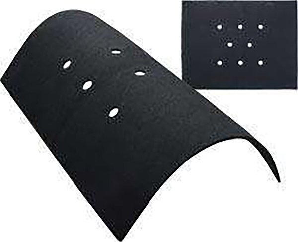 Derby Originals Universal Vented Neoprene Non-Slip Saddle Pad, Black