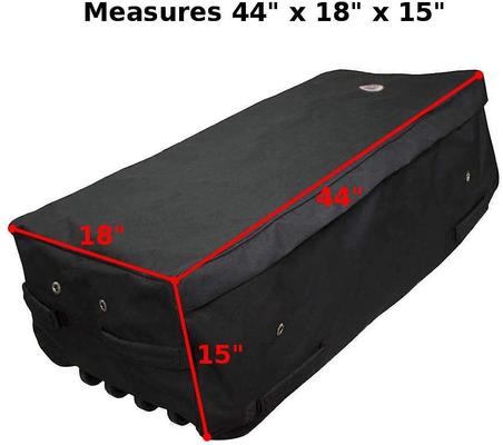 Show full view: Derby Originals Waterproof Heavy-Duty Rolling Horse Hay Bale Bag, Black slide 4 of 5