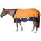 Show in main carousel: Derby Originals Windstorm Nordic-Tough 1200D Ripstop Waterproof Winter Heavyweight Horse Turnout Blanket, Orange with Black Trim, 84-in slide 1 of 3