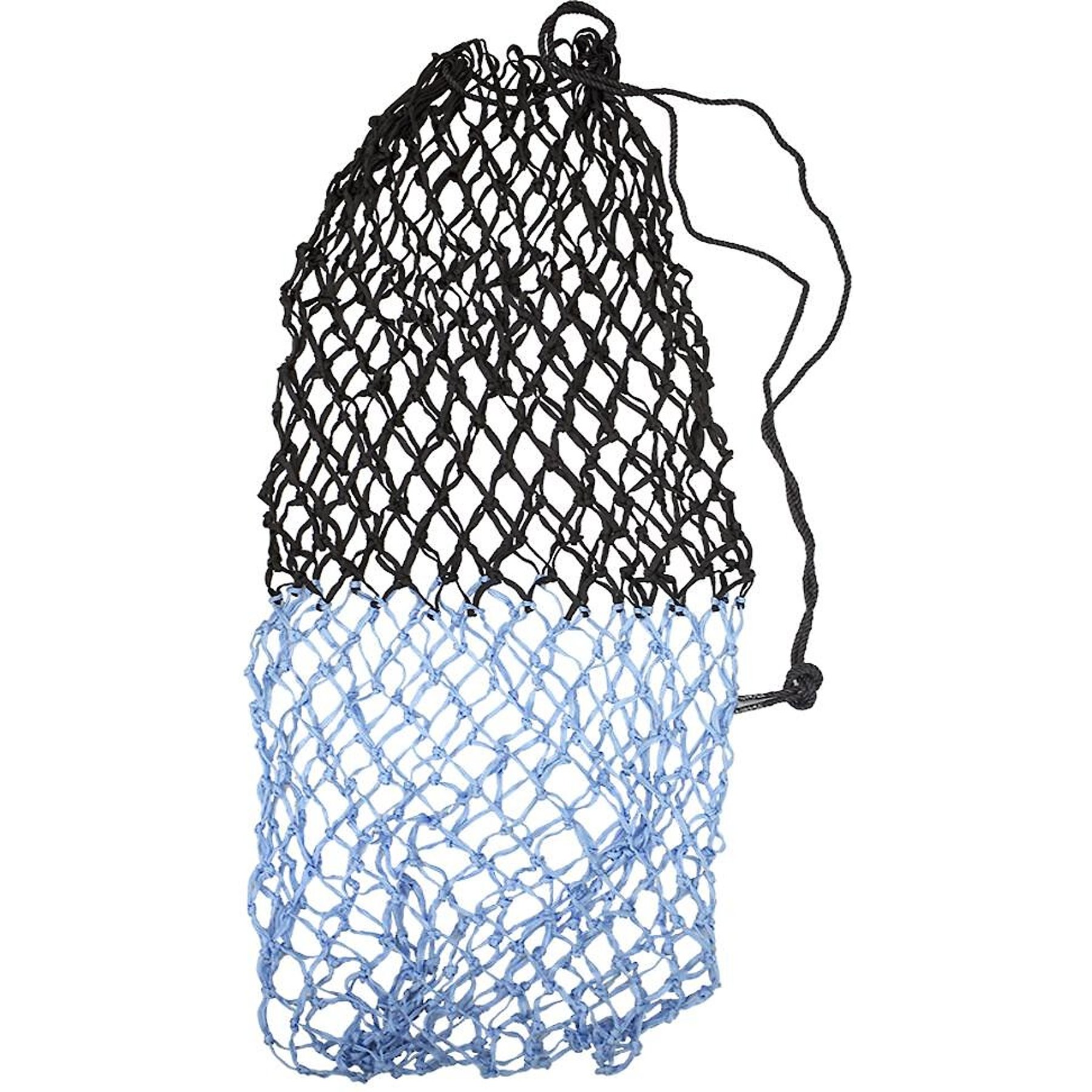 Derby Originals X-Large Cozi Net Slow Feed Soft Mesh Poly Rope Hanging Horse Hay Net, Hurricane Blue