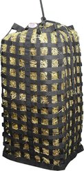 Derby Originals X-Large Go-Around Patented Four-Sided Slow Feed Horse Hay Bale Bag, Black