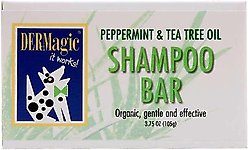 DERMagic Peppermint & Tea Tree Oil Dog Shampoo Bar, 3.75-fl oz