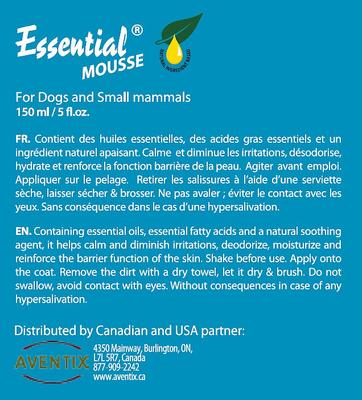 Show full view: Dermoscent Essential Mousse Rinse-Free Dog Cleanser, 5-fl oz bottle slide 4 of 4