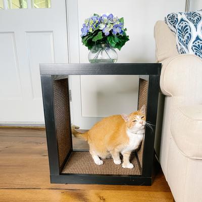 Show full view: Designer Pet Products Bailey Cat Scratcher End Table, Espresso slide 4 of 10