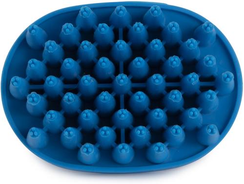 Show full view: Dexas Popware for Pets BrushBuster Dog Brush, Pro Blue slide 2 of 3