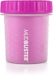 Dexas Popware for Pets Dexas MudBuster Portable Dog Paw Cleaner, Fuchsia, Petite