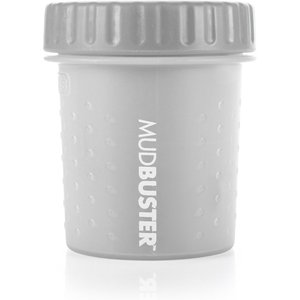 Dexas Popware for Pets Dexas MudBuster Portable Dog Paw Cleaner, Light Gray, Petite
