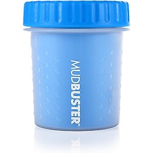 Dexas Popware for Pets Dexas MudBuster Portable Dog Paw Cleaner, Pro Blue, Petite