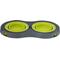 Show in main carousel: Dexas Popware for Pets Double Non-Skid Elevated Dog & Cat Bowls, Green, 2.5-cup slide 3 of 5