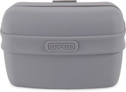 Dexas Popware for Pets Silicone Pooch Pouch Dog Treat Holder, Light Gray