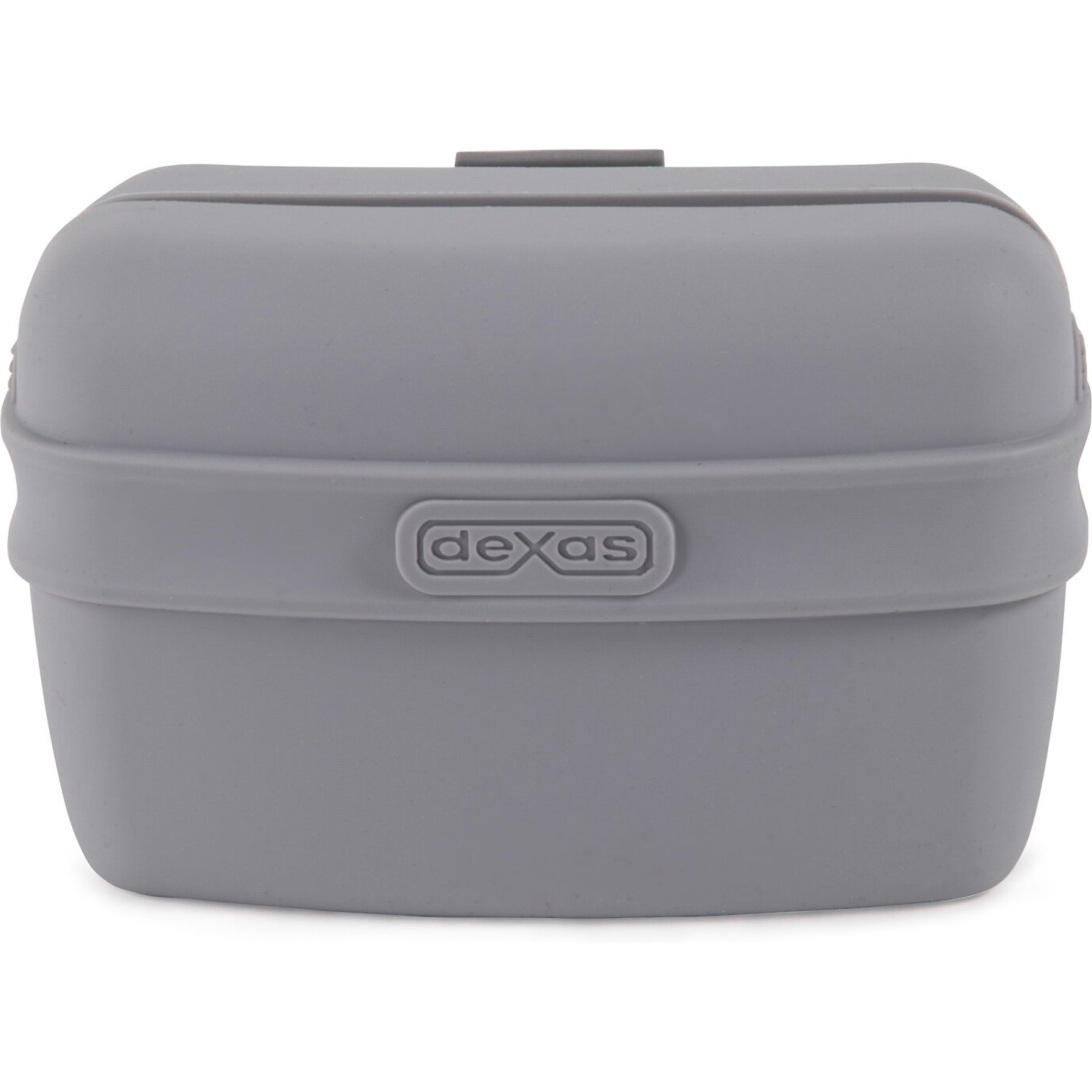 Dexas Popware for Pets Silicone Pooch Pouch Dog Treat Holder, Light Gray