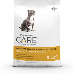 Diamond Care Sensitive Stomach Formula Adult Grain-Free Dry Dog Food, 8-lb bag