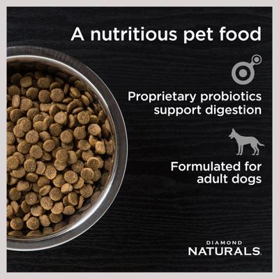 Show full view: Diamond Naturals Beef Meal & Rice Formula Adult Dry Dog Food, 80-lb bundle slide 4 of 10