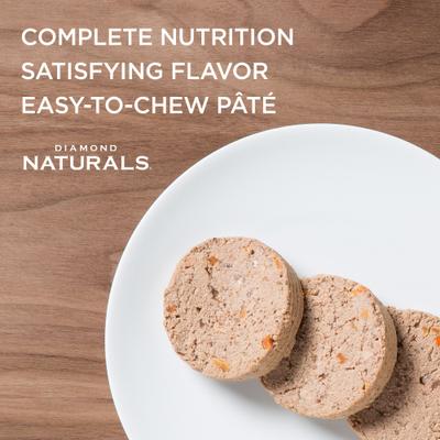 Show full view: Diamond Naturals Chicken Dinner Adult & Puppy Canned Dog Food, 13.2-oz can, bundle of 24  slide 3 of 6