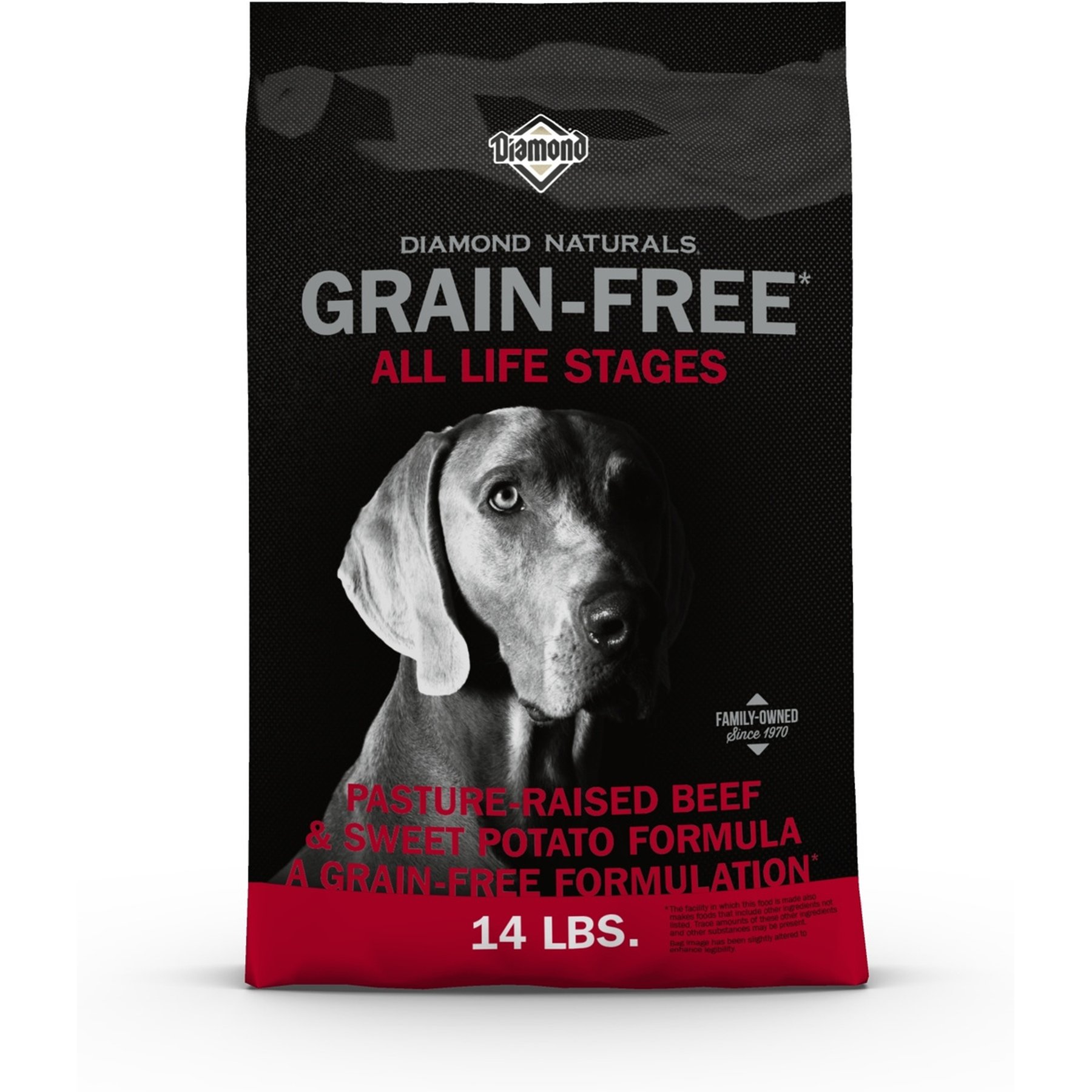 Diamond Naturals Beef & Sweet Potato Dry Dog Food, 14-lb