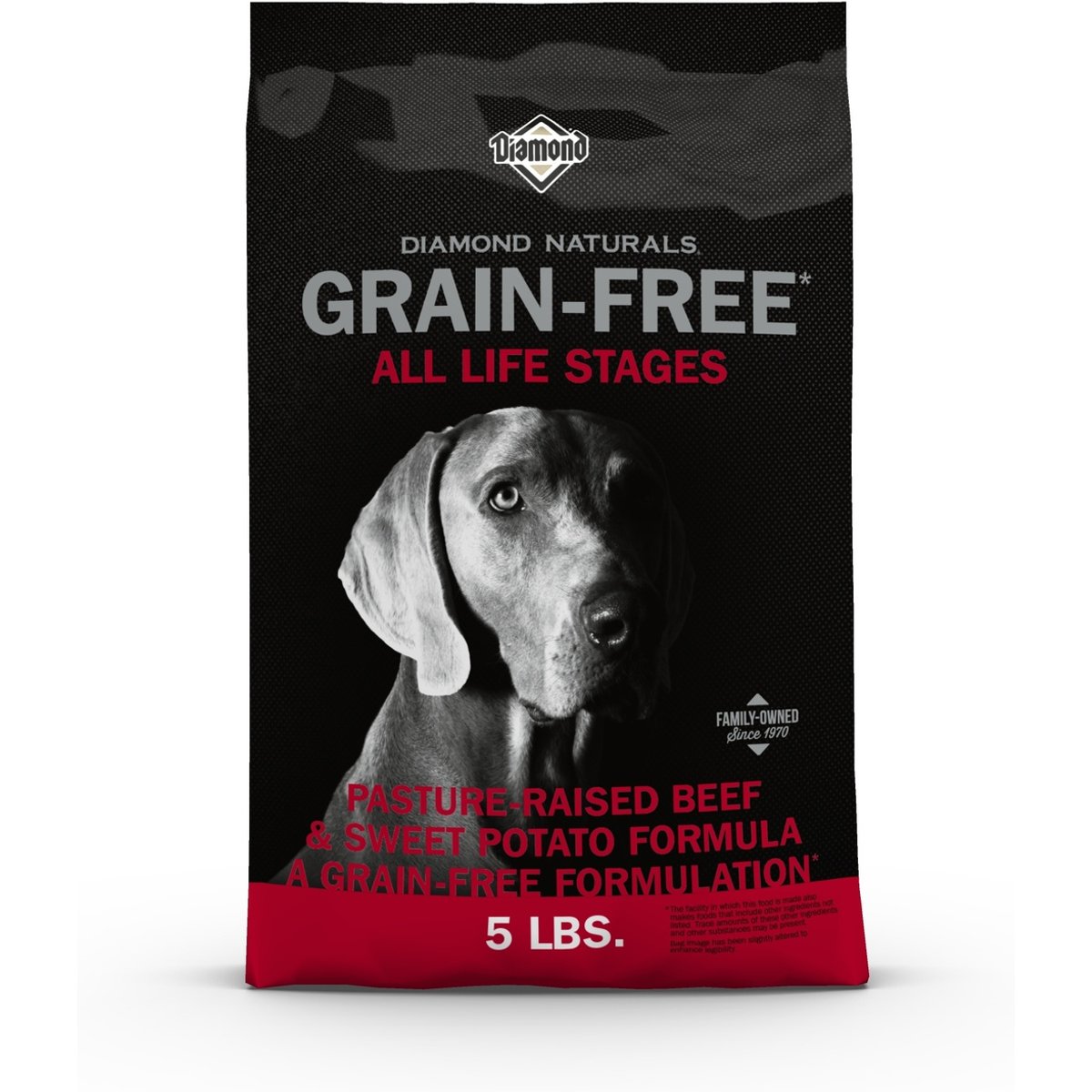 Diamond Naturals Beef & Sweet Potato Dry Dog Food, 5-lb bag